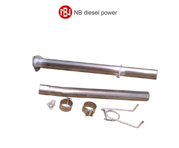 4 " 6.7L Cummins 2013-2018 2500 3500 Cat&DPF Race pipes NB003