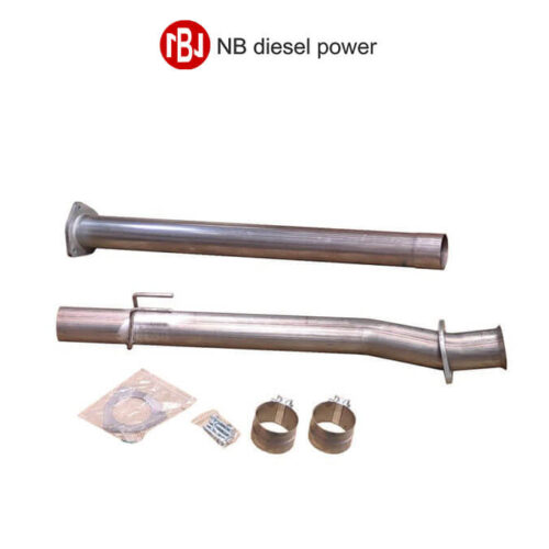 4 inch 2011-2018 FORD 6.7L POWERSTROKE DPF DELETE RACE PIPE NB005
