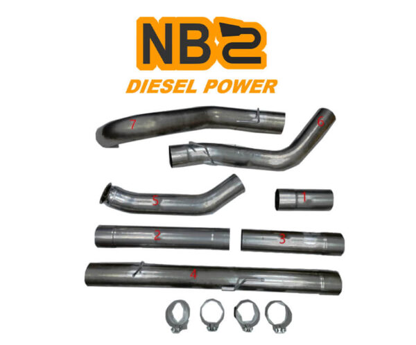 NB11网站 5" 2013-2018 Dodge Ram 2500/3500 Cummins 6.7 Diesel NB011