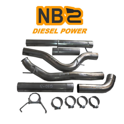 Diesel Truck Muffler Delete Pipe Eliminator DPF for Ford Super Duty 08-10 6.4L NB013