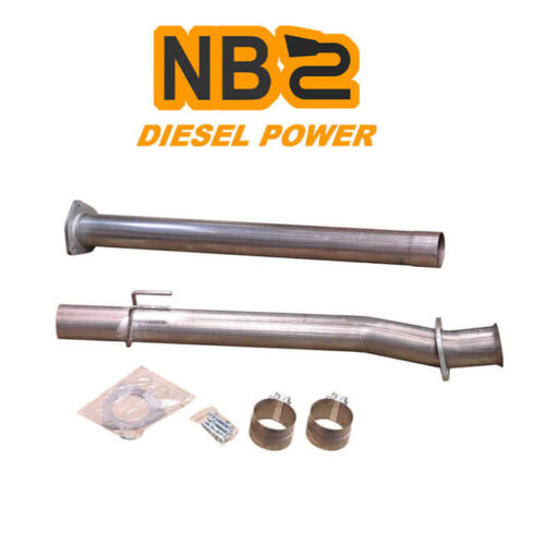 4 inch 2011-2018 FORD 6.7L POWERSTROKE DPF DELETE RACE PIPE NB005