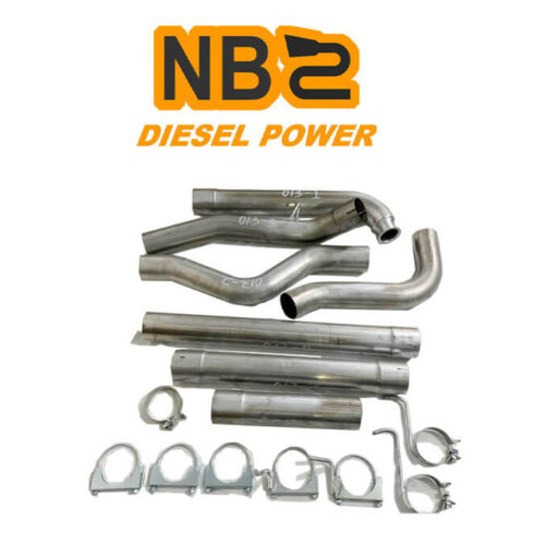 4" SS409 Exhaust System for 2001-2007 Chevy & GMC 6.6L NB007